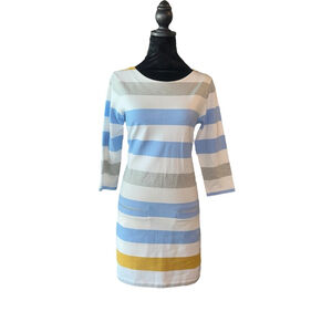 Women's Joules Striped Dress Size Unspecified Blue White